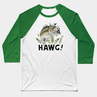 Bass Hawg! Baseball T-Shirt